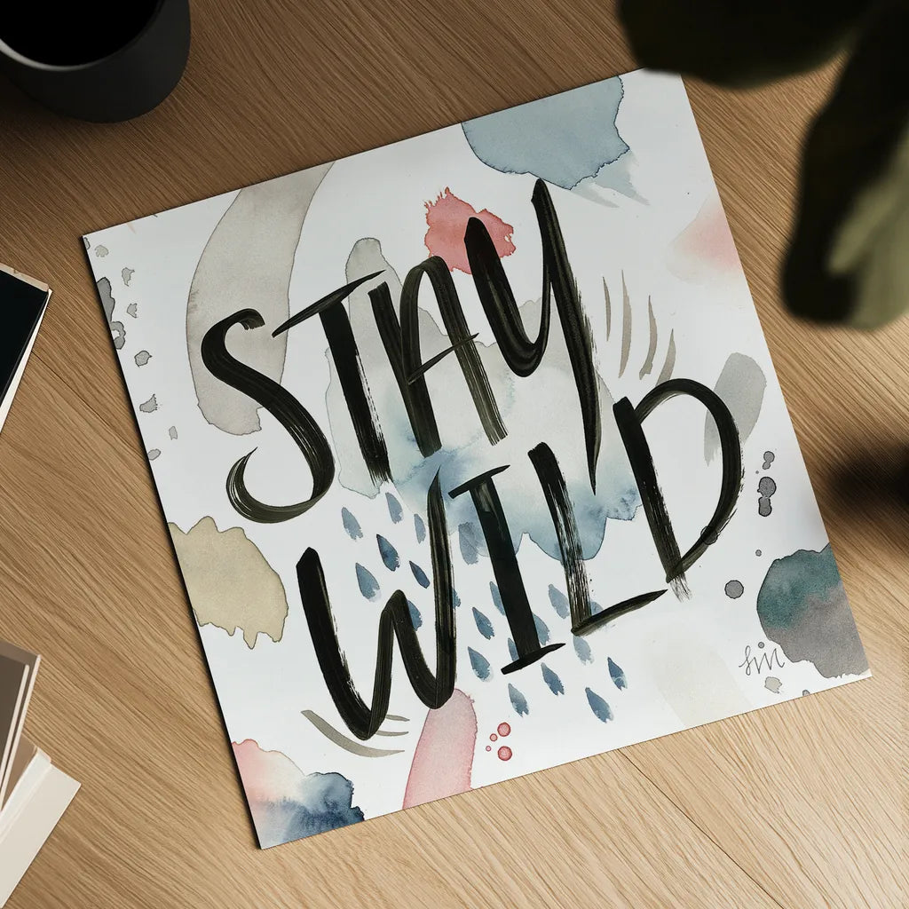 April Showers Inspiration I by Laura Marshall. Shown as a detailed flat fine art print, highlighting archival giclee quality. Available as an archival giclee rolled canvas, fine art paper, or poster print. SKU 33165a.