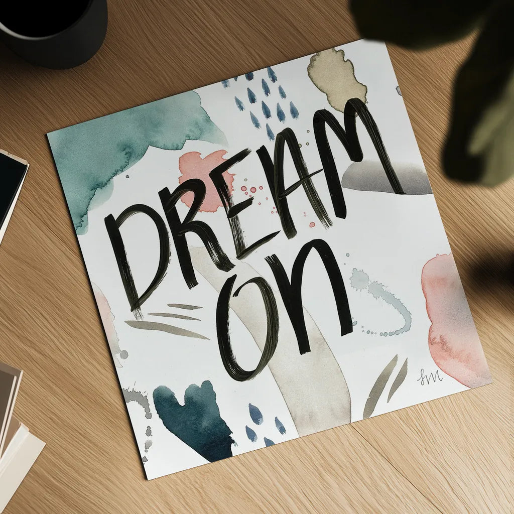 April Showers Inspiration IV by Laura Marshall. Shown as a detailed flat fine art print, highlighting archival giclee quality. Available as an archival giclee rolled canvas, fine art paper, or poster print. SKU 33168a.