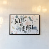 April Showers Inspiration V by Laura Marshall. shown as a paper print in a black flame. Available as a archival giclee rolled canvas, fine art paper, or poster print. SKU 33169i.