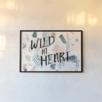 April Showers Inspiration V by Laura Marshall. shown as a paper print in a black flame. Available as a archival giclee rolled canvas, fine art paper, or poster print. SKU 33169i.