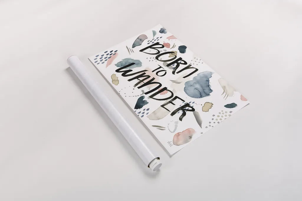 April Showers Inspiration VI by Laura Marshall. shown as a rolled paper print. Available as archival giclee rolled canvas, fine art paper, or poster print. SKU 33170i.