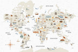 Around the World I by Laura Marshall. SKU 71724i. Archival Giclee Fine art print for wall decor.