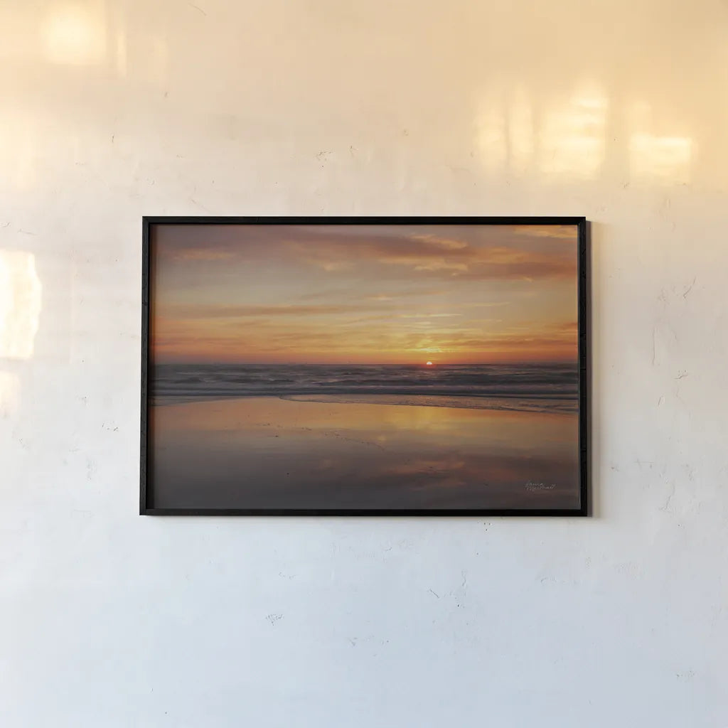 At Days End I by Laura Marshall. shown as a paper print in a black flame. Available as a archival giclee rolled canvas, fine art paper, or poster print. SKU 42965i.