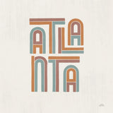 Atlanta by Laura Marshall. SKU 101641a. Archival Giclee Fine art print for wall decor.