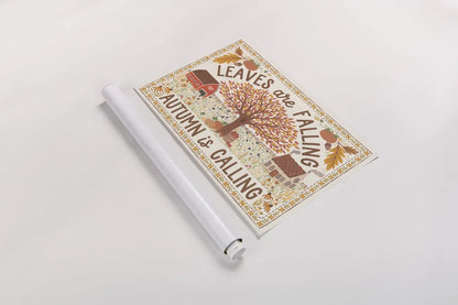 Autumn Days I by Laura Marshall. shown as a rolled paper print. Available as archival giclee rolled canvas, fine art paper, or poster print. SKU 90579i.