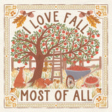 Autumn Days II by Laura Marshall. SKU 90580a. Archival Giclee Fine art print for wall decor.