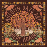 Autumn Days III Dark by Laura Marshall. SKU 90592a. Archival Giclee Fine art print for wall decor.