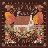 Autumn Days IV Dark by Laura Marshall. SKU 90593a. Archival Giclee Fine art print for wall decor.