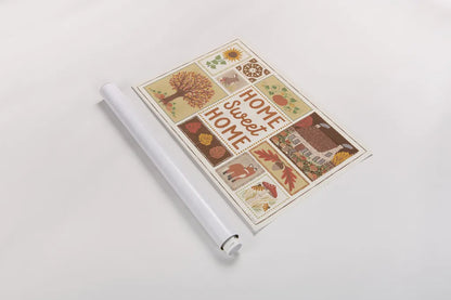 Autumn Days VI by Laura Marshall. shown as a rolled paper print. Available as archival giclee rolled canvas, fine art paper, or poster print. SKU 90584i.