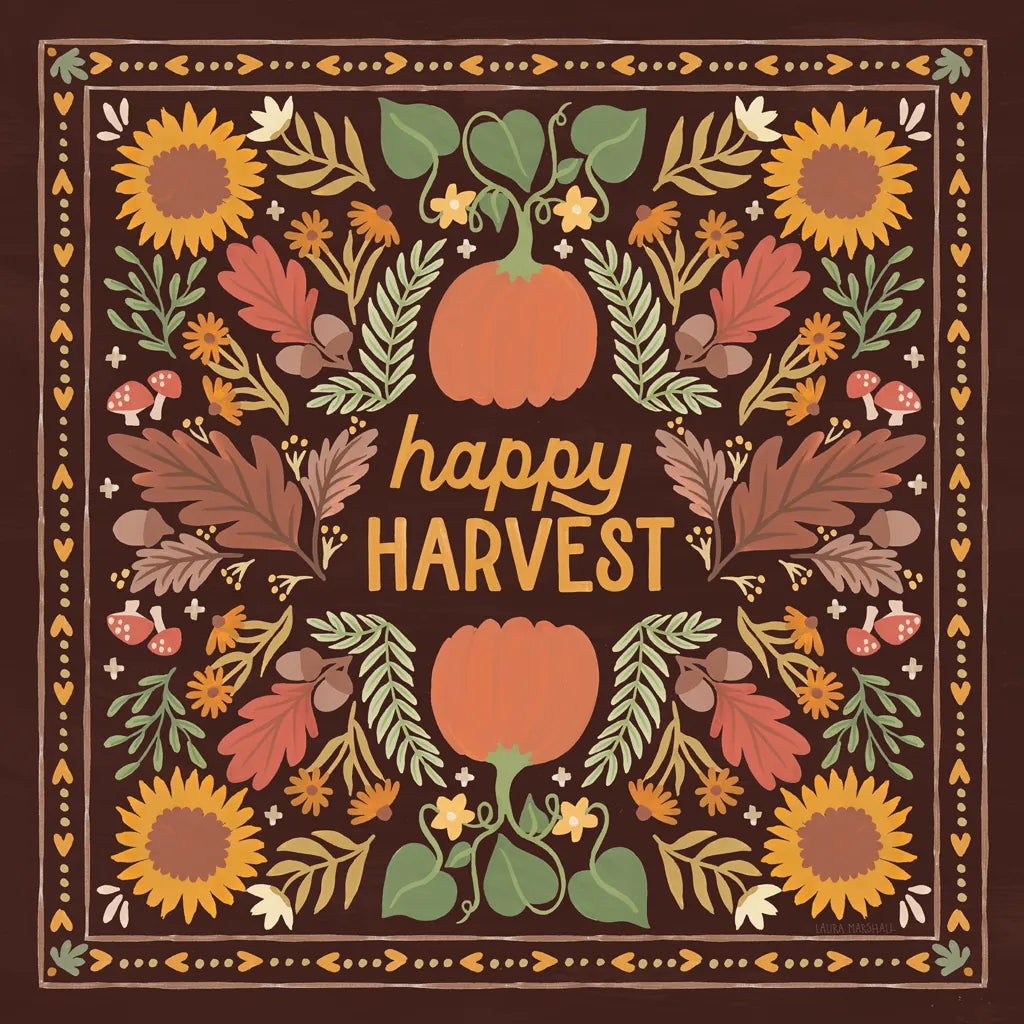 Autumn Days XI Dark by Laura Marshall. SKU 90600a. Archival Giclee Fine art print for wall decor.