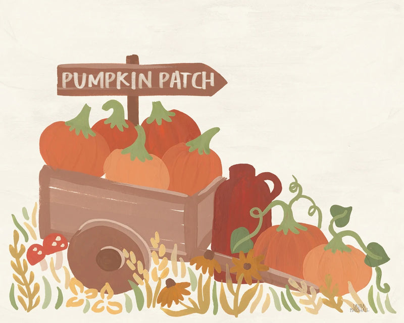 Autumn Days XII by Laura Marshall
