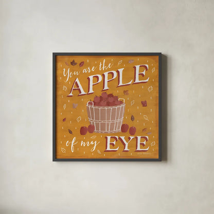 Autumn Enchantment IV by Laura Marshall. Shown in a sleek black glass frame for a contemporary gallery look. Available as an archival giclee rolled canvas, fine art paper, or poster print. SKU 31592a.