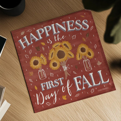 Autumn Enchantment VI by Laura Marshall. Shown as a detailed flat fine art print, highlighting archival giclee quality. Available as an archival giclee rolled canvas, fine art paper, or poster print. SKU 31594a.