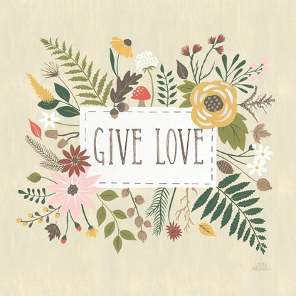 Autumn Garden II by Laura Marshall. SKU 35868a. Archival Giclee Fine art print for wall decor.