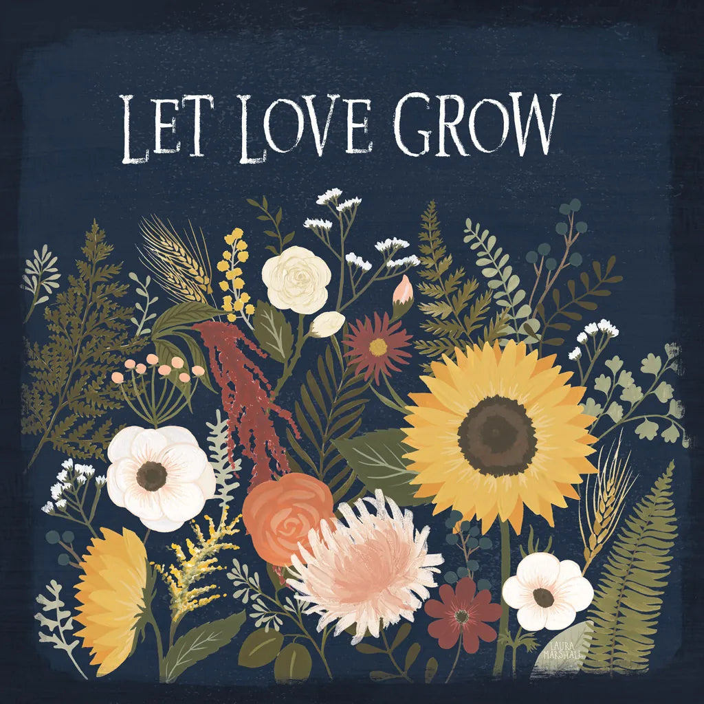 Autumn Romance I by Laura Marshall. SKU 38456a. Archival Giclee Fine art print for wall decor.