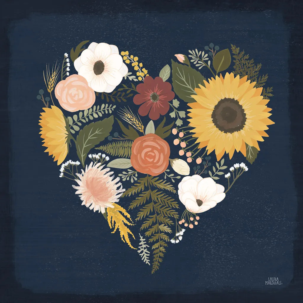 Autumn Romance IX by Laura Marshall. SKU 38464a. Archival Giclee Fine art print for wall decor.