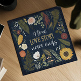 Autumn Romance V by Laura Marshall. Shown as a detailed flat fine art print, highlighting archival giclee quality. Available as an archival giclee rolled canvas, fine art paper, or poster print. SKU 38460a.