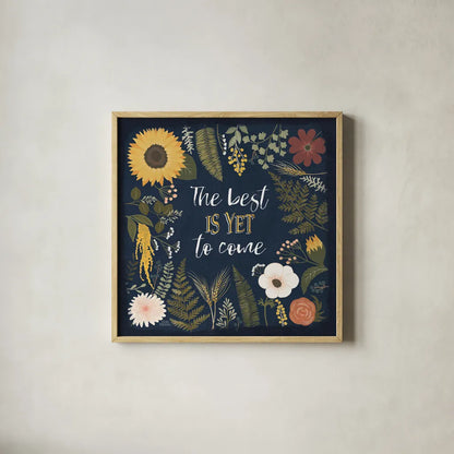 Autumn Romance VI by Laura Marshall. Shown in a natural wood glass frame for a timeless modern aesthetic. Available as an archival giclee rolled canvas, fine art paper, or poster print. SKU 38461a.