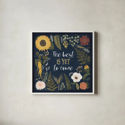 Autumn Romance VI by Laura Marshall. Shown in a crisp white glass frame for a clean and minimalist style. Available as an archival giclee rolled canvas, fine art paper, or poster print. SKU 38461a.