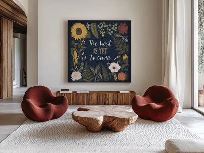 Autumn Romance VI by Laura Marshall. Shown as extra-large giant wall art in a modern living room. Available as an archival giclee rolled canvas, fine art paper, or poster print. SKU 38461a.