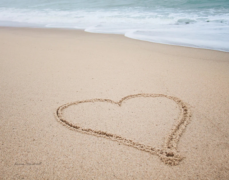 Beach Love I Crop by Laura Marshall