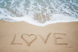 Beach Love II by Laura Marshall. SKU 39638i. Archival Giclee Fine art print for wall decor.