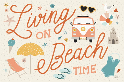 Beach Vibes I by Laura Marshall. SKU 78823i. Archival Giclee Fine art print for wall decor.