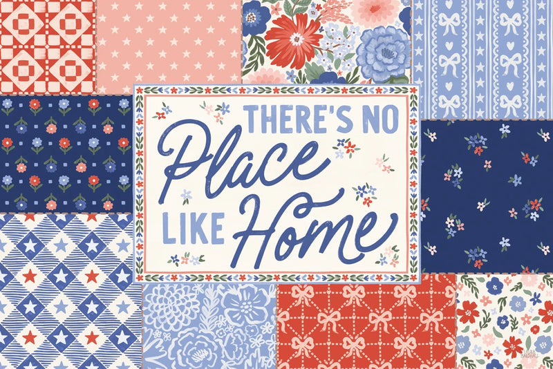 Blooming Americana I by Laura Marshall