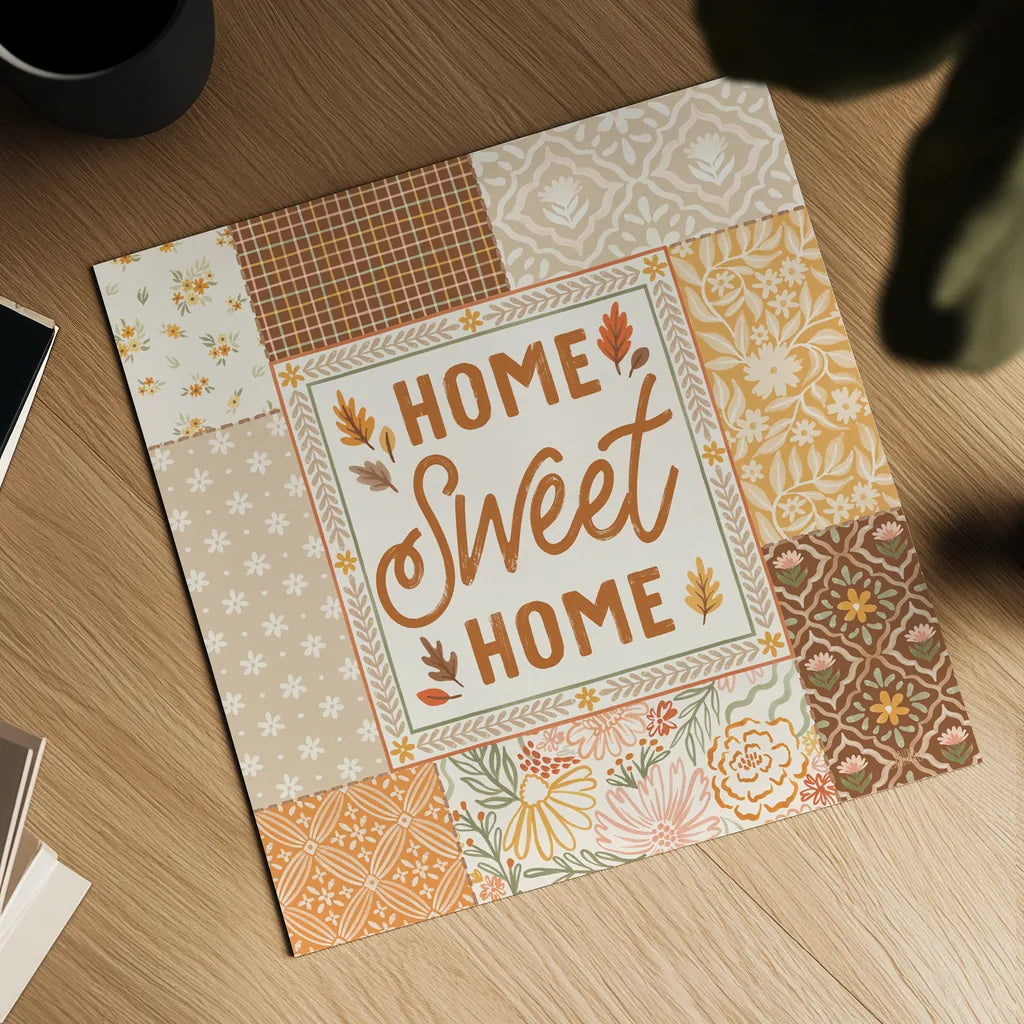 Blooming Autumn III by Laura Marshall. Shown as a detailed flat fine art print, highlighting archival giclee quality. Available as an archival giclee rolled canvas, fine art paper, or poster print. SKU 93729a.