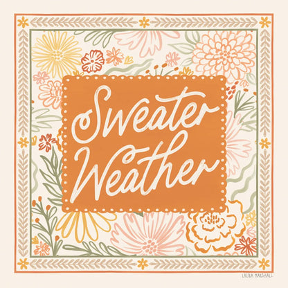 Blooming Autumn VII by Laura Marshall. SKU 93733a. Archival Giclee Fine art print for wall decor.