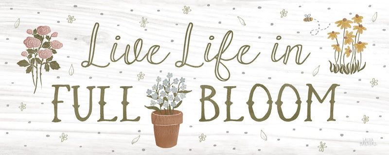 Blooming Garden IX by Laura Marshall