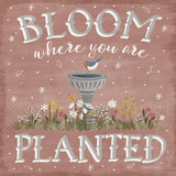 Blooming Garden VII by Laura Marshall. SKU 32075a. Archival Giclee Fine art print for wall decor.