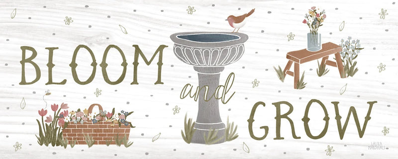 Blooming Garden VIII by Laura Marshall