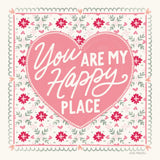 Blooming Hearts  VI v2 by Laura Marshall. SKU 97410a. Archival Giclee Fine art print for wall decor.