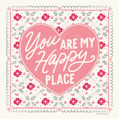 Blooming Hearts  VI v2 by Laura Marshall. SKU 97410a. Archival Giclee Fine art print for wall decor.