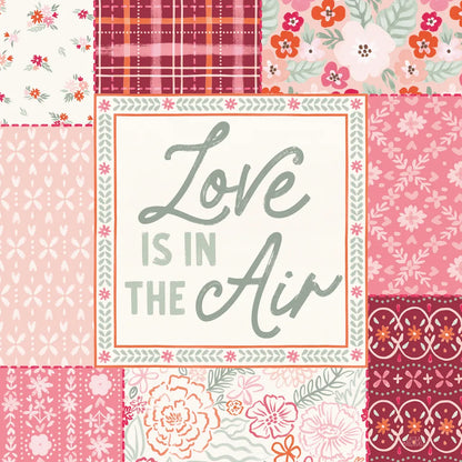 Blooming Hearts III by Laura Marshall. SKU 93010a. Archival Giclee Fine art print for wall decor.