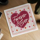 Blooming Hearts IV by Laura Marshall. Shown as a detailed flat fine art print, highlighting archival giclee quality. Available as an archival giclee rolled canvas, fine art paper, or poster print. SKU 93011a.