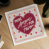 Blooming Hearts IV v2 by Laura Marshall. Shown as a detailed flat fine art print, highlighting archival giclee quality. Available as an archival giclee rolled canvas, fine art paper, or poster print. SKU 97409a.