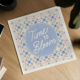Blooming Spring IV by Laura Marshall. Shown as a detailed flat fine art print, highlighting archival giclee quality. Available as an archival giclee rolled canvas, fine art paper, or poster print. SKU 97459a.