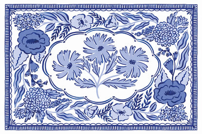 Blue Reverie IV by Laura Marshall. SKU 96785i. Archival Giclee Fine art print for wall decor.