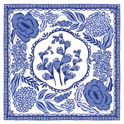 Blue Reverie VIII by Laura Marshall. SKU 96789a. Archival Giclee Fine art print for wall decor.