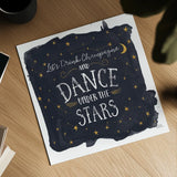 Celestial Love III Sq by Laura Marshall. Shown as a detailed flat fine art print, highlighting archival giclee quality. Available as an archival giclee rolled canvas, fine art paper, or poster print. SKU 55621a.