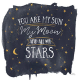 Celestial Love IV Sq by Laura Marshall. SKU 55622a. Archival Giclee Fine art print for wall decor.