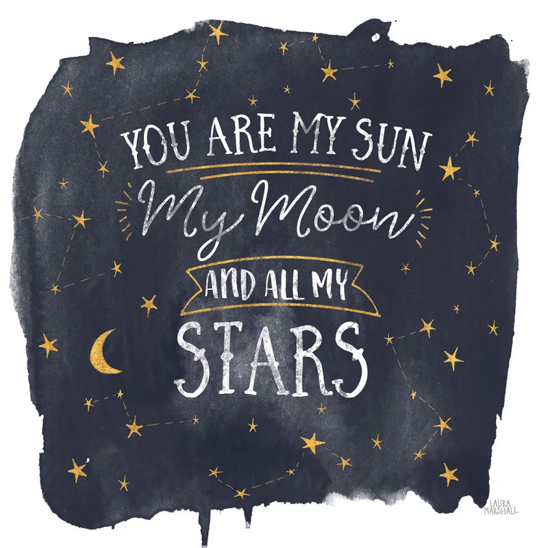 Celestial Love IV Sq by Laura Marshall. SKU 55622a. Archival Giclee Fine art print for wall decor.