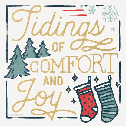 Christmas Adventures III by Laura Marshall. SKU 60095a. Archival Giclee Fine art print for wall decor.