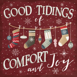 Christmas Cheer VI by Laura Marshall. SKU 38770a. Archival Giclee Fine art print for wall decor.