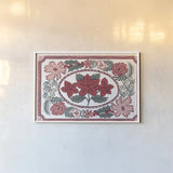 Christmas Reverie I by Laura Marshall. shown as a paper print in a white frame. Available as a archival giclee rolled canvas, fine art paper, or poster print. SKU 99618i.