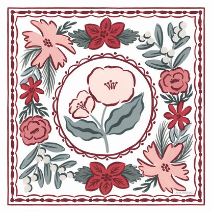 Christmas Reverie II by Laura Marshall. SKU 99619a. Archival Giclee Fine art print for wall decor.