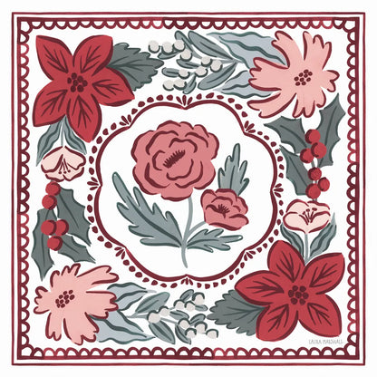 Christmas Reverie III by Laura Marshall. SKU 99620a. Archival Giclee Fine art print for wall decor.