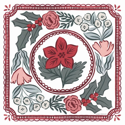 Christmas Reverie V by Laura Marshall. SKU 99622a. Archival Giclee Fine art print for wall decor.